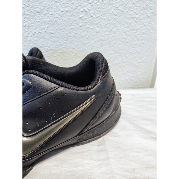 NIKE Air Court Men's Size 12 Leader Low Black Leather 429717-003 Walking Shoes - Picture 3 of 16